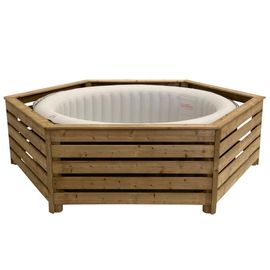 Habillage pour spas gonflables ronds et carrés diam. 180cm - PLANET OUTDOOR