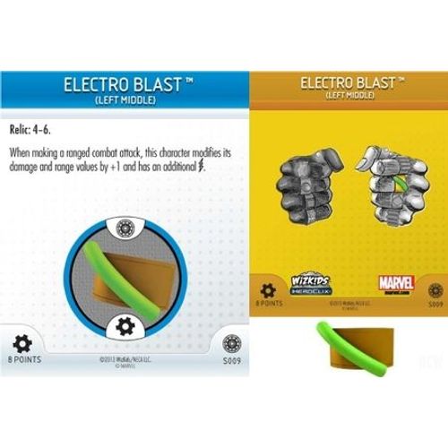Electro Blast #S009 Invincible Iron Man Marvel Heroclix