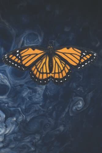 Monarch Butterfly Journal With A Jupiter Image Cover: 2022 Calendar And Birthday Page For All Months Of The Year