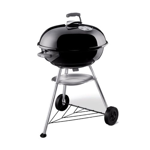 Barbecue charbon Weber Compact Kettle 57 cm noir