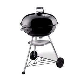 Barbecue charbon Weber Compact Kettle 57 cm noir