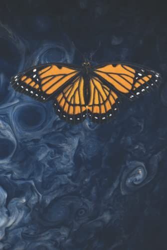 Monarch Butterfly Journal With A Jupiter Image Cover: 2022 Calendar And Birthday Page For All Months Of The Year