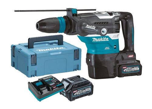Perfo-burineur SDS max 40mm sur accu XGT 40Vmax + 2x BL4040 + DC40RA in koffer. - HR005GM202