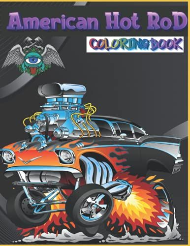 American Hot Rod Coloring Book