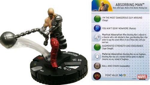 Absorbing Man #033 Invincible Iron Man Marvel Heroclix