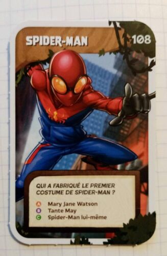 Carte Leclerc Marvel 2024 - Spider-Man, 108