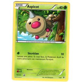 Carte Pokemon - Aspicot - 1/39 - Bienvenue A Kalos -
