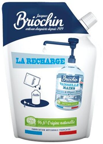 Recharge liquide vaisselle et mains - 500 ml - Sans MIT CMIT
