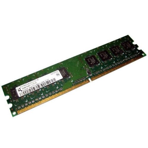 Ram Barrette Memoire INFINEON 512Mo DDR2 PC2-3200U 400Mhz HYS64T64000HU-5-A