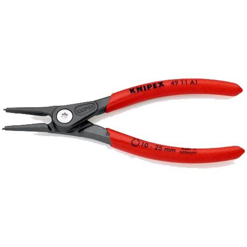 Pince droite pour circlips extérieurs