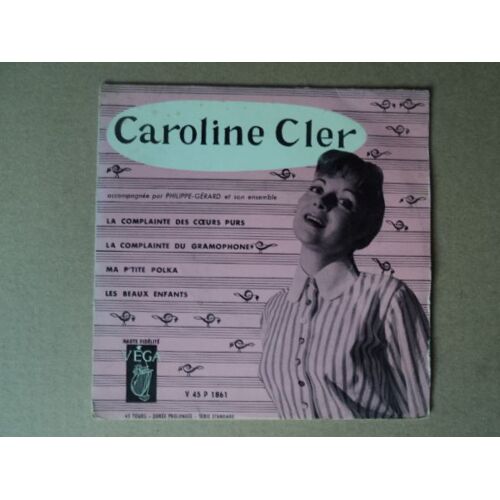 Complainte Des Coeurs Purs /Complainte Du Gramophone /Ma Ptite Polka/ Les Beaux Enfants