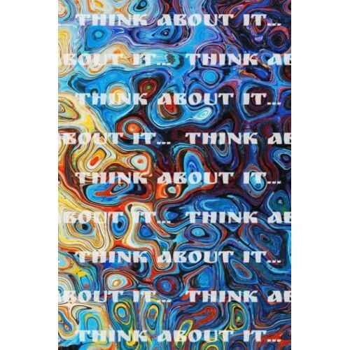Abstract Thoughts Journal: Lined Notebook Journal, 6x9in 100 Pages