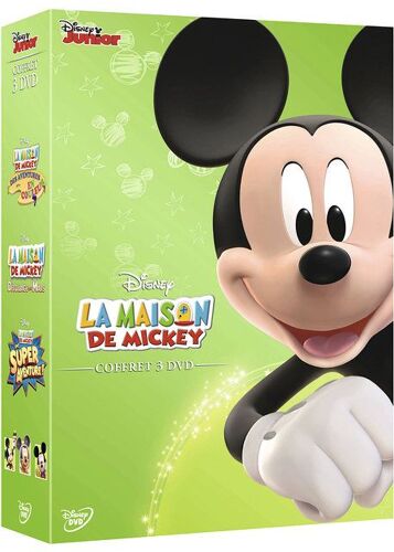 La Maison De Mickey - Mickey: Des Aventures En Couleur + Décollage Pour Mars + Une Super Aventure - Pack