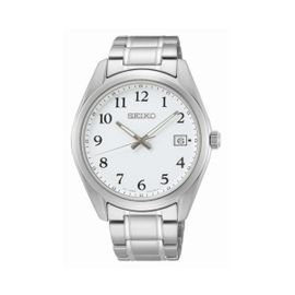Montre Homme Seiko Classique En Acier Gris