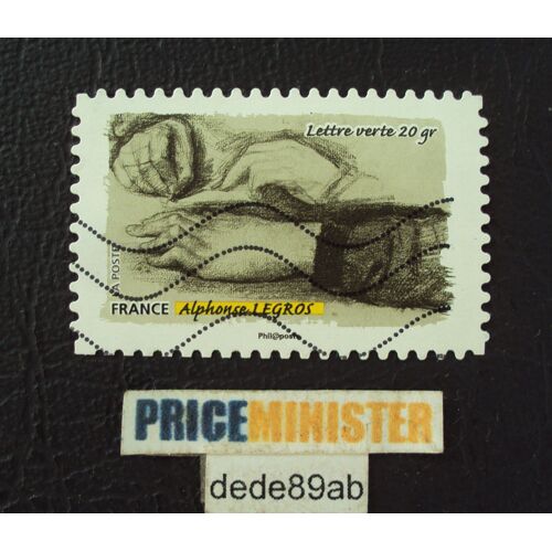 France..  Les Gestes De La Main : Le Toucher - Alphonse Legros . Oblitéré Used Stamp