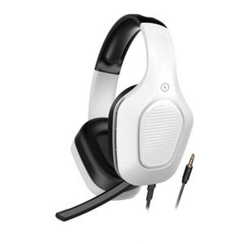 Muvit Gaming Casque Filaire Jack 3.5 Pour Playstation Blanc