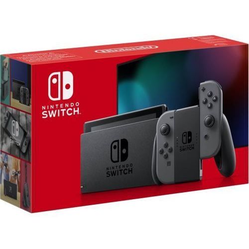 Console Nintendo Switch 2019 Avec Paire De Joy-Con Grises - Nouvelle Version