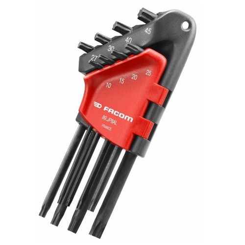 89.JP - Jeux de clés mâles coudées Torx® en étui Facom 89.JP8AL