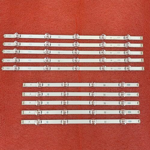 Bande rétroéclairage LG, 10 pièces, 50LB6000 50LB5610 50LF5800 50LB6300 50LB5800 LC500DUE FG