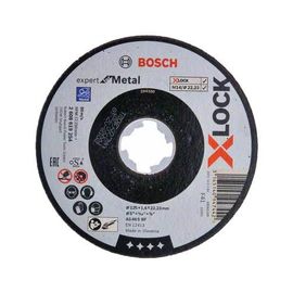 Disque à tronçonner pour métal 125 mm à moyeu plat - système X-lock BOSCH