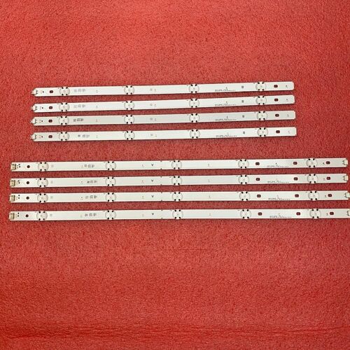 Bande rétro-éclairage LG, 8 pièces, modèles 49UH610A 49UH6100 49LF5100 49UH6030 49UF640V 49UF6407 49UF640 49LF510V