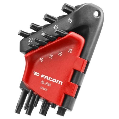 Jeu de 8 clés mâles Torx longues têtes sphériques