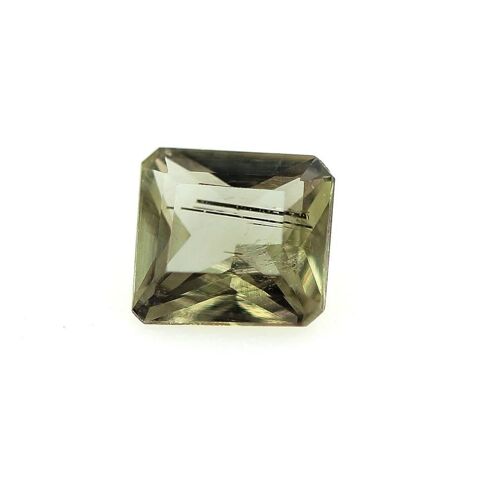 Zoisite Marron Vert . 0.53 Cts . Vvs.  Afghanistan