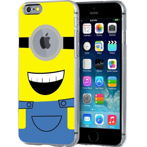 Coque rigide transparente iPhone 6 Plus impression motif d'un mignon personnage