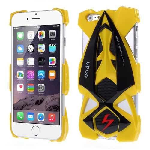 Coque Look Racing-Car Jaune Pour Apple Iphone 6 De 4,7 Pouces