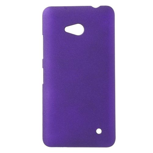 Coque Rigide Violet Lumia 640 Granitée Toucher Rugueux Résistant
