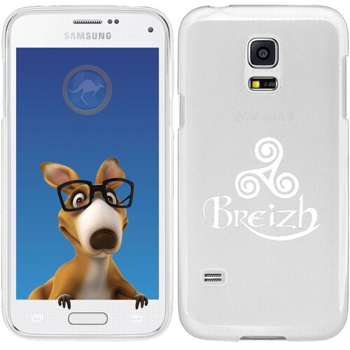 Coque Souple En Gel Transparente Pour Galaxy S5 Avec Impression Motifs Triskel C