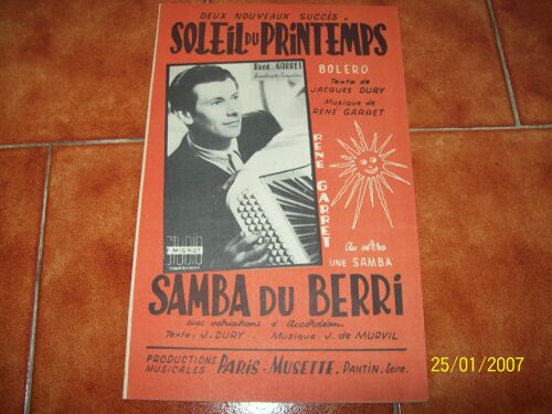 Soleil Du Printemps,Samba Du Berri