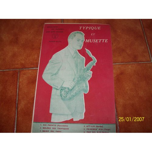 Typique Et Musette Rio Pronto,Bolero Des Tropiques,Baiao Del Paris,Attilio,Princeza, Paz Del Rio,Cuba Toa