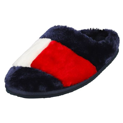 Chaussures De Football Tommy Hilfiger Essential Home Chaussures Pantoufle Rouge