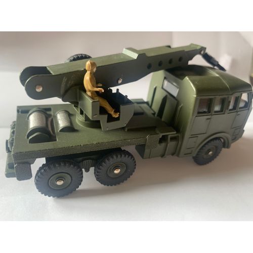 Camion Grue Télescopique Berliet Tous Terrain Avec Conducteur Dinky Toys Sans Boite-Dinky Toys