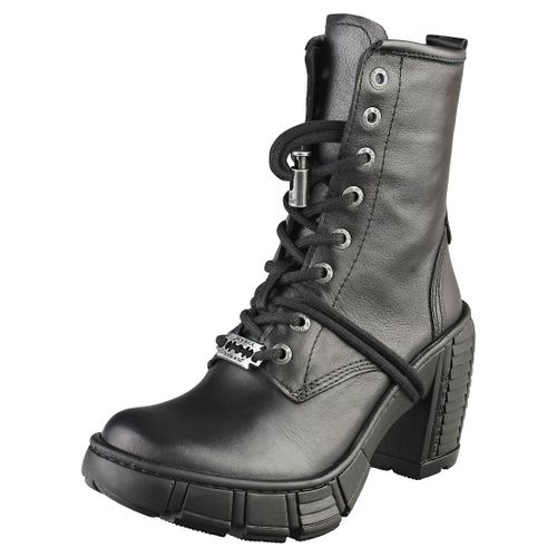 New Rock M-trcasco007-s2 Femme Bottes Bottines Noir