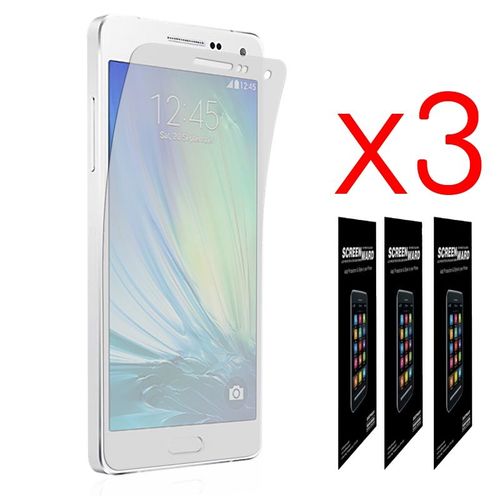Pour Samsung Galaxy A5 : Lot 3 Films Protection Ecran Transparent