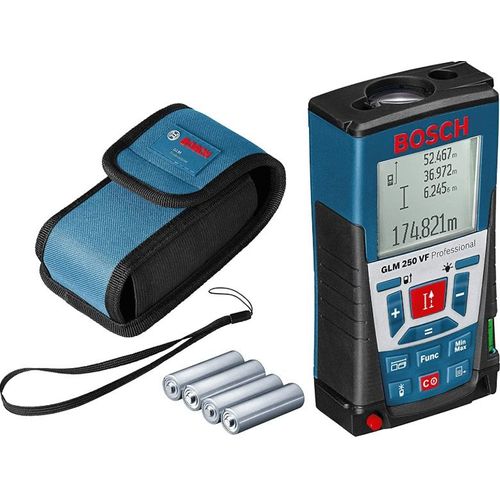 Télémètre laser de portée 250m GLM 250 VF BOSCH 0601072100