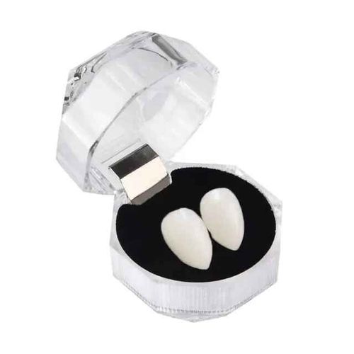 Fausses Dents De Vampire,Zombie,Petit Tigre,Cosplay,Accessoires De Boule De Maquillage,Pour Halloween
