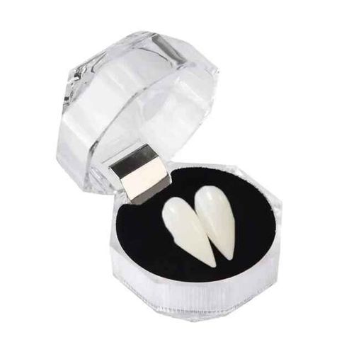 Fausses Dents De Vampire,Zombie,Petit Tigre,Cosplay,Accessoires De Boule De Maquillage,Pour Halloween