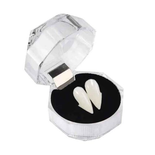 Fausses Dents De Vampire,Zombie,Petit Tigre,Cosplay,Accessoires De Boule De Maquillage,Pour Halloween