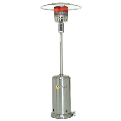 Chauffage Mobile Parasol Sovelor Brasilia Mi Inox Au Gaz Propane