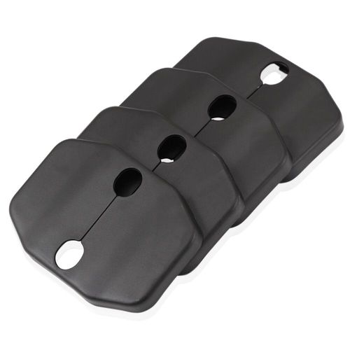 Couvercle De Protection De Serrure De Porte De Voiture Mercedes,Capuchon D'emblème D'insigne,Benz Gla,Cla,Glb,Gle,Glc,Glk,Cls,Slk,Classe A,B,C,E,S - Type Black