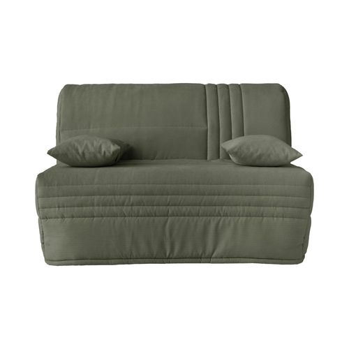 Banquette Bz Avec Matelas De 15 Cm Vert Kaki 140 X 200 Cm