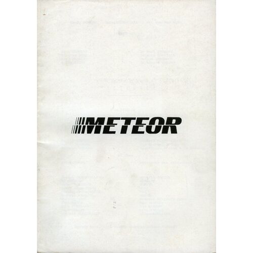 Meteor, Dossier De Presse, De Ronald Neame, Avec Natalie Wood, Karl Malden, Trevor Howard