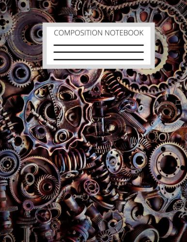 Composition Notebook -Steampunk - College Ruled