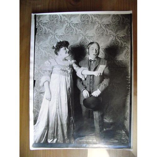 Photo Personnage De Théâtre De 1912.Dimensions 18x13cm.