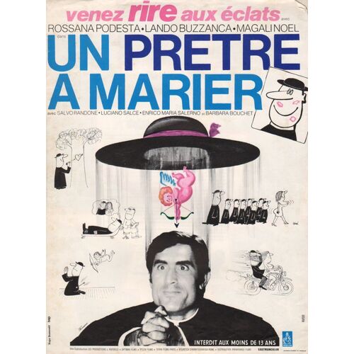 Un Prêtre À Marier, Synopsis, De Marco Vicario, Avec Rossana Podesta, Lando Buzzanca, Salvo Randone