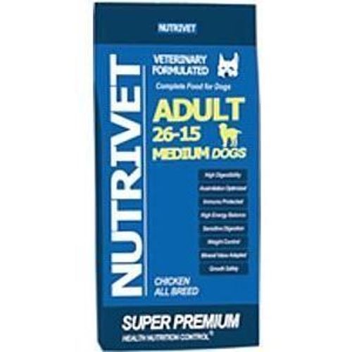 Super Premium Croquettes Chien Adulte 26/15 Race M 15 Kg