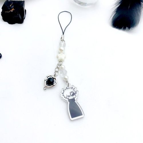 Jujutsu Cosplay Keychain,Geto Sunafna U Satoru Gojo,Jjk Assressenti,Charme De Téléphone,Pendentif,Porte-Clés,Sac,Bijoux,Cadeau